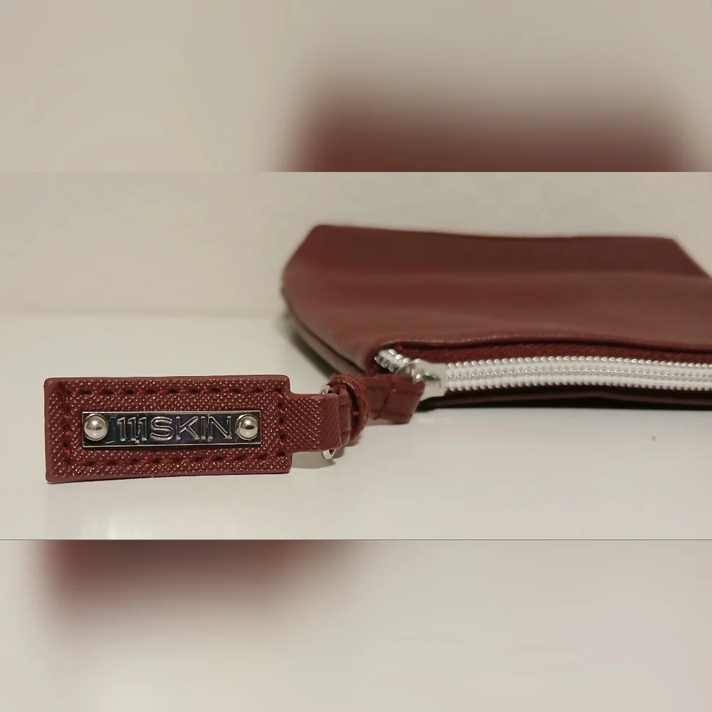 111SKIN‎ Cosmetic Maroon Pouch